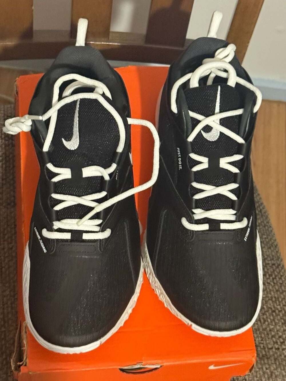 Nike Air Zoom Hyperace 3 Black White Athletic Shoes  (9 Men’s and 10.5 Women’s )